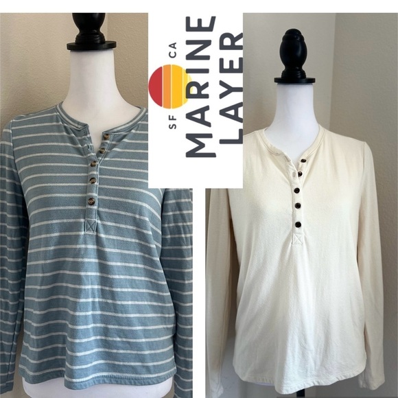 Marine layer long sleeve bundle woman’s  tops - Picture 1 of 4